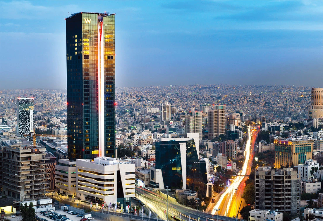 Saraya’s W Amman Hotel & Tower project reference