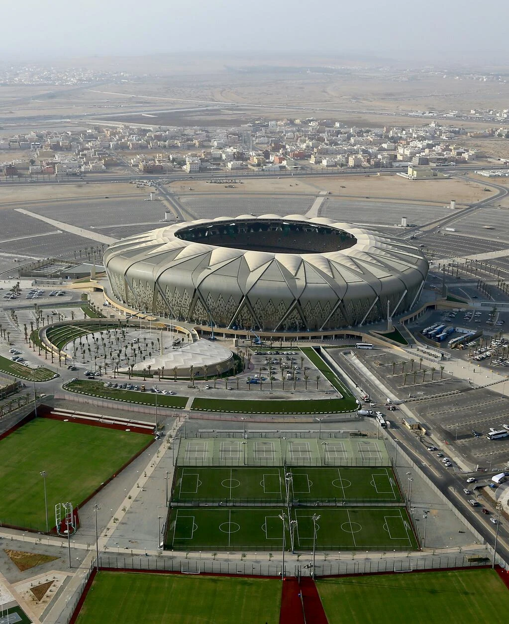 King Abdullah Sports City Stadium project reference
